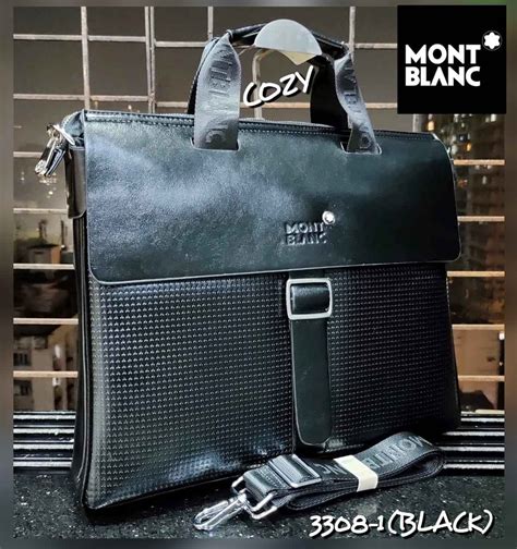 montblanc replica laptop bag|mont blanc laptop bag price.